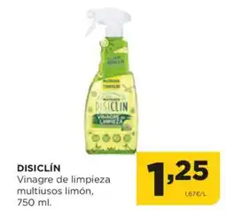 Alimerka DISICLÍN Vinagre de limpieza multiusos limón oferta