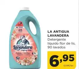 Alimerka LA ANTIGUA LAVANDERA Detergente líquido flor de lis oferta