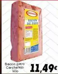 Supermercados Piedra Carchelejo - bacon pavo oferta
