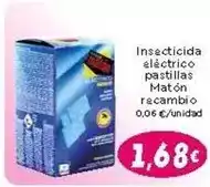 Supermercados Piedra Insecticida eléctrico pastillas matón recambi oferta