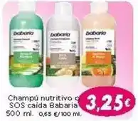 Supermercados Piedra Babaria - champu nutritivo o sos caida oferta