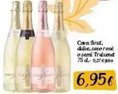 Supermercados Piedra Seco - cava brut, dulce, rose o sensi oferta