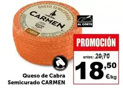 Masymas Queso de cabra semicurado oferta