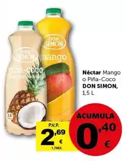 Masymas Don simón - néctar mango o piña-co oferta