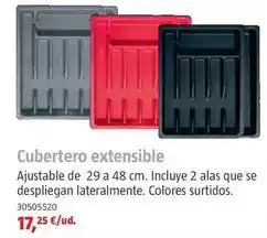Bauhaus Cubiertos extensible oferta