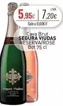 Cuevas Cash Segura viudas - cava brut reserva/ rose oferta