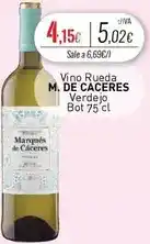 Cuevas Cash Marqués de cáceres - vino rueda verdejo oferta