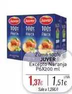 Cuevas Cash Juver - zumo 100% excepto naranja oferta