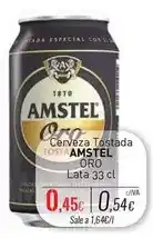 Cuevas Cash Amstel - cerveza tostada oro oferta