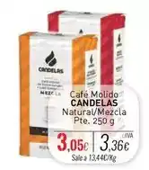 Cuevas Cash Candelas - cafe molido natural/ mezcla oferta