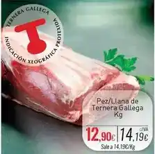 Cuevas Cash Pez/ llana de ternera gallega oferta