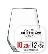 Cuevas Cash Vaso vino juliette arc oferta