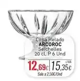 Cuevas Cash Arcoroc - copa helado seichelles oferta