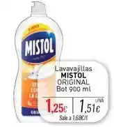 Cuevas Cash Mistol - lavavajillas original oferta