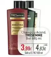 Cuevas Cash Tresemmé - champú y acond oferta