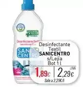 Cuevas Cash Sanicentro - desinfectante textil s/ lejla oferta