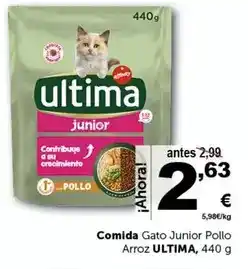Masymas Affinity - comida gato junior pollo arroz oferta