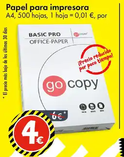 TEDi Papel para impresora oferta