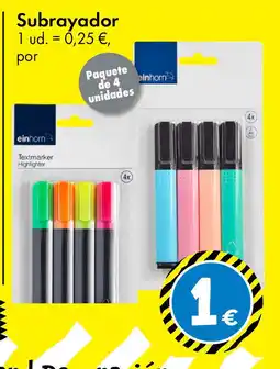 TEDi Subrayador oferta
