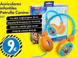 TEDi Auriculares infantiles Patrulla Canina oferta