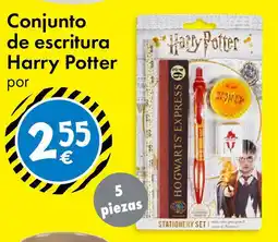 TEDi Conjunto de escritura Harry Potter oferta