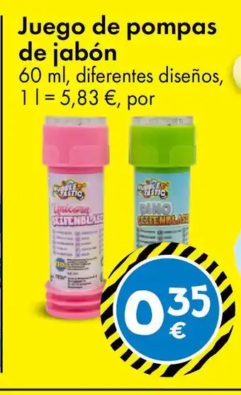 TEDi Juego de pompas de jabón oferta