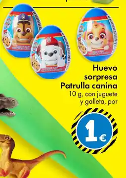 TEDi Huevo sorpresa Patrulla canina oferta