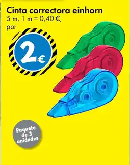 TEDi Cinta correctora einhorn oferta