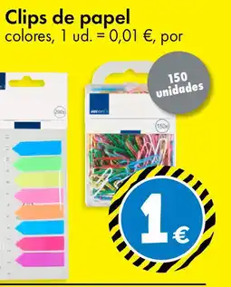 TEDi Clips de papel oferta