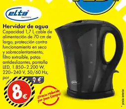 TEDi Hervidor de agua oferta