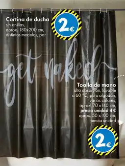 TEDi Cortina de ducha oferta