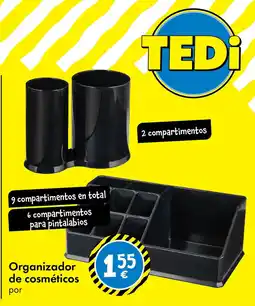 TEDi Organizador de cosméticos oferta