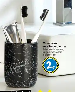TEDi Vaso para cepillo de dientes oferta