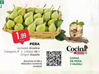 SPAR Gran Canaria Pera oferta