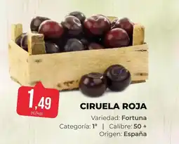 SPAR Gran Canaria Ciruela roja oferta