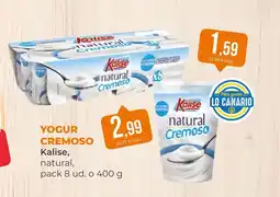 SPAR Gran Canaria KALISE Yogur cremoso oferta