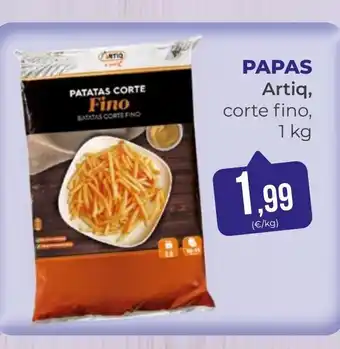 SPAR Gran Canaria ARTIQ Papas oferta