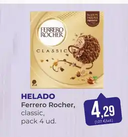 SPAR Gran Canaria FERRERO ROCHER Helado oferta
