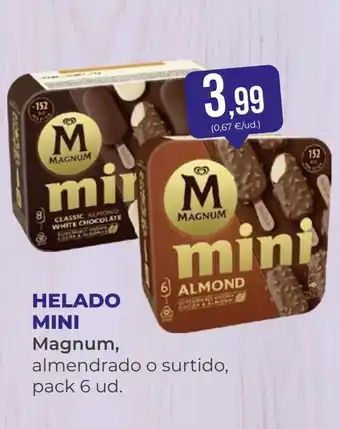 SPAR Gran Canaria MAGNUM Helado mini oferta