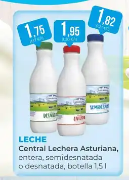 SPAR Gran Canaria LECHE Central Lechera Asturiana oferta