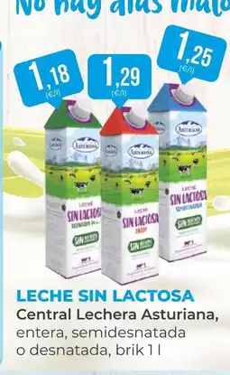 SPAR Gran Canaria CENTRAL LECHERA ASTURIANA Leche sin lactosa oferta