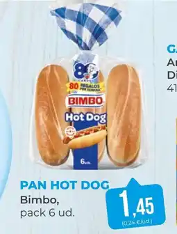 SPAR Gran Canaria BIMBO Pan hot dog oferta