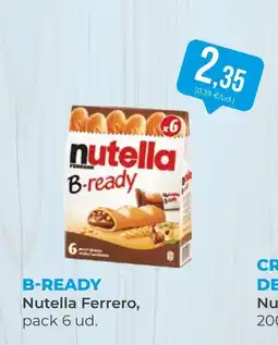 SPAR Gran Canaria NUTELLA B-ready oferta