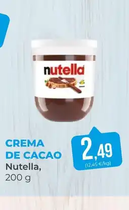 SPAR Gran Canaria NUTELLA Crema de cacao oferta