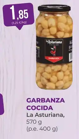 SPAR Gran Canaria LA ASTURIANA Garbanza cocida oferta