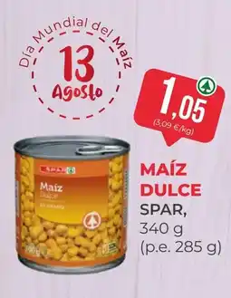 SPAR Gran Canaria SPAR Maíz dulce oferta