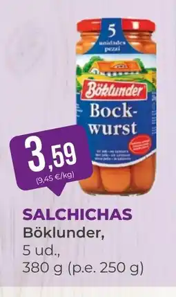 SPAR Gran Canaria Salchichas oferta