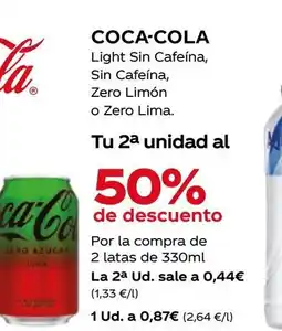 SPAR Gran Canaria COCA-COLA oferta