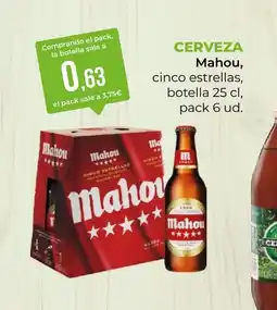 SPAR Gran Canaria MAHOU cerveza oferta