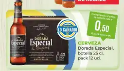 SPAR Gran Canaria DORADA ESPECIAL Cerveza oferta